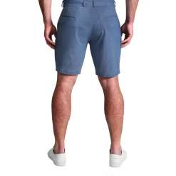 State and Liberty Athletic Fit Drawstring Shorts - Blue & White Dots