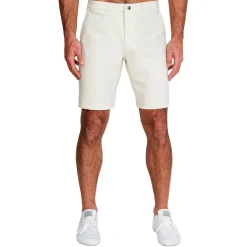 State and Liberty Athletic Fit Shorts - Light Khaki