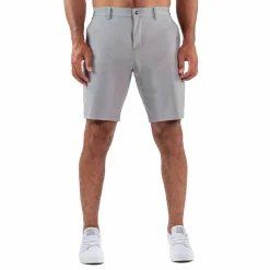 State and Liberty Athletic Fit Shorts - Light Grey