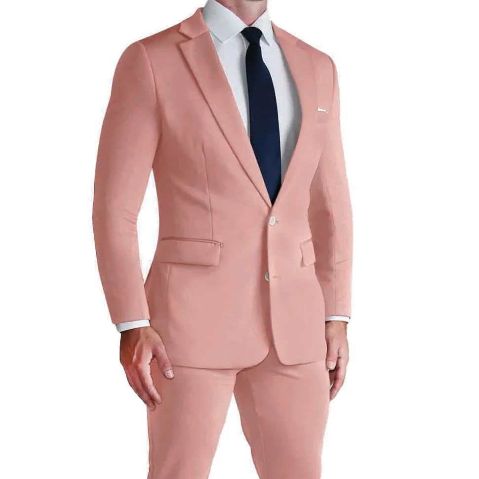 State and Liberty Athletic Fit Stretch Blazer - Solid Rose