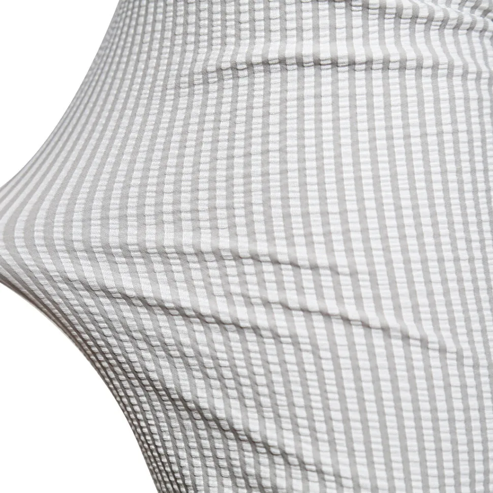 State and Liberty Athletic Fit Stretch Blazer - Grey Seersucker