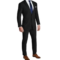 State and Liberty Athletic Fit Stretch Blazer - Heathered Black