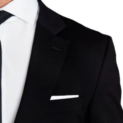 State and Liberty Athletic Fit Stretch Blazer - Black