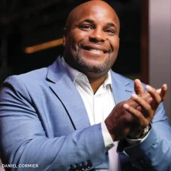 State and Liberty Athletic Fit Stretch Blazer - Heathered Light Blue