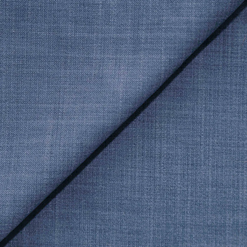 State and Liberty Athletic Fit Stretch Suit Pants - Heathered Blue