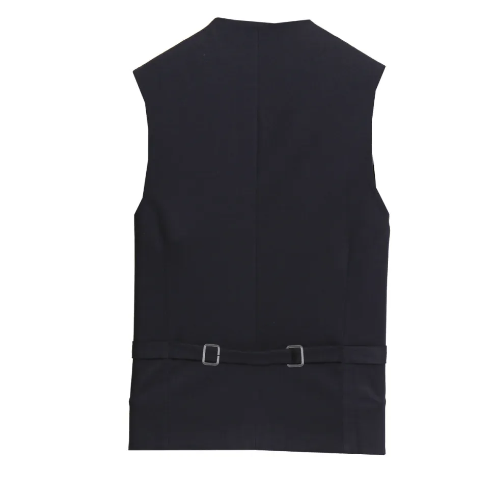 State and Liberty Athletic Fit Stretch Suit Vest - Navy