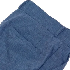 State and Liberty Athletic Fit Stretch Suit - Heathered Blue