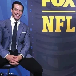 State and Liberty Athletic Fit Stretch Suit - Heathered Blue