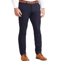 State and Liberty Athletic Fit Stretch Suit - Navy