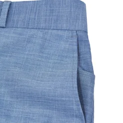 State and Liberty Athletic Fit Stretch Suit Pants - Heathered Light Blue