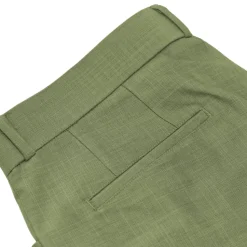 State and Liberty Athletic Fit Stretch Suit Pants - Heathered Forest Green