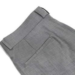 State and Liberty Athletic Fit Stretch Suit Pants - Heathered Grey
