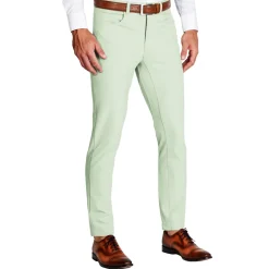 State and Liberty Athletic Fit Stretch Tech Chino - Mint Green