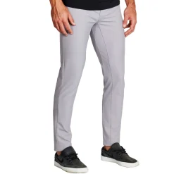 State and Liberty Athletic Fit Stretch Tech Chino - Light Grey