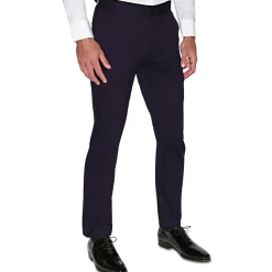 State and Liberty Athletic Fit Stretch Tuxedo - Navy with Peak Lapel