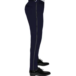 State and Liberty Athletic Fit Stretch Tuxedo Pants - Navy