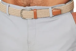 State and Liberty Casual Stretch Belt - Light Brown