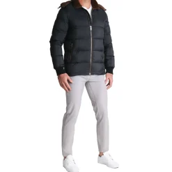 State and Liberty Down Puffer Coat - Black