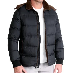 State and Liberty Down Puffer Coat - Black