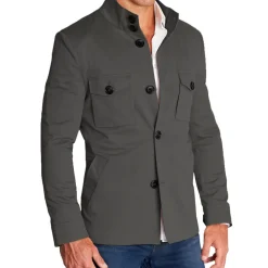 State and Liberty Field Jacket - Dark Grey