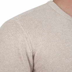 State and Liberty Heavy Knit Crewneck  - Tan