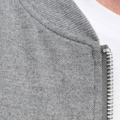 State and Liberty Knit Stretch Bomber - Grey