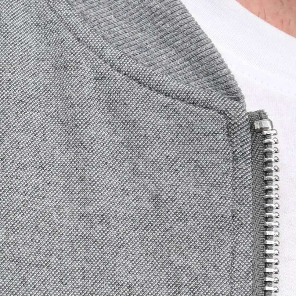 State and Liberty Knit Stretch Bomber - Grey