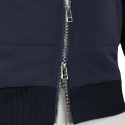 State and Liberty Knit Zip Jacket - Navy