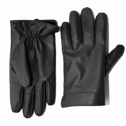State and Liberty Leather Gloves - Black