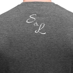 State and Liberty Logo T-Shirt - Charcoal