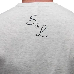 State and Liberty Logo T-Shirt - Oatmeal