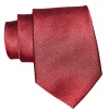 State and Liberty Maroon Woven Silk Tie
