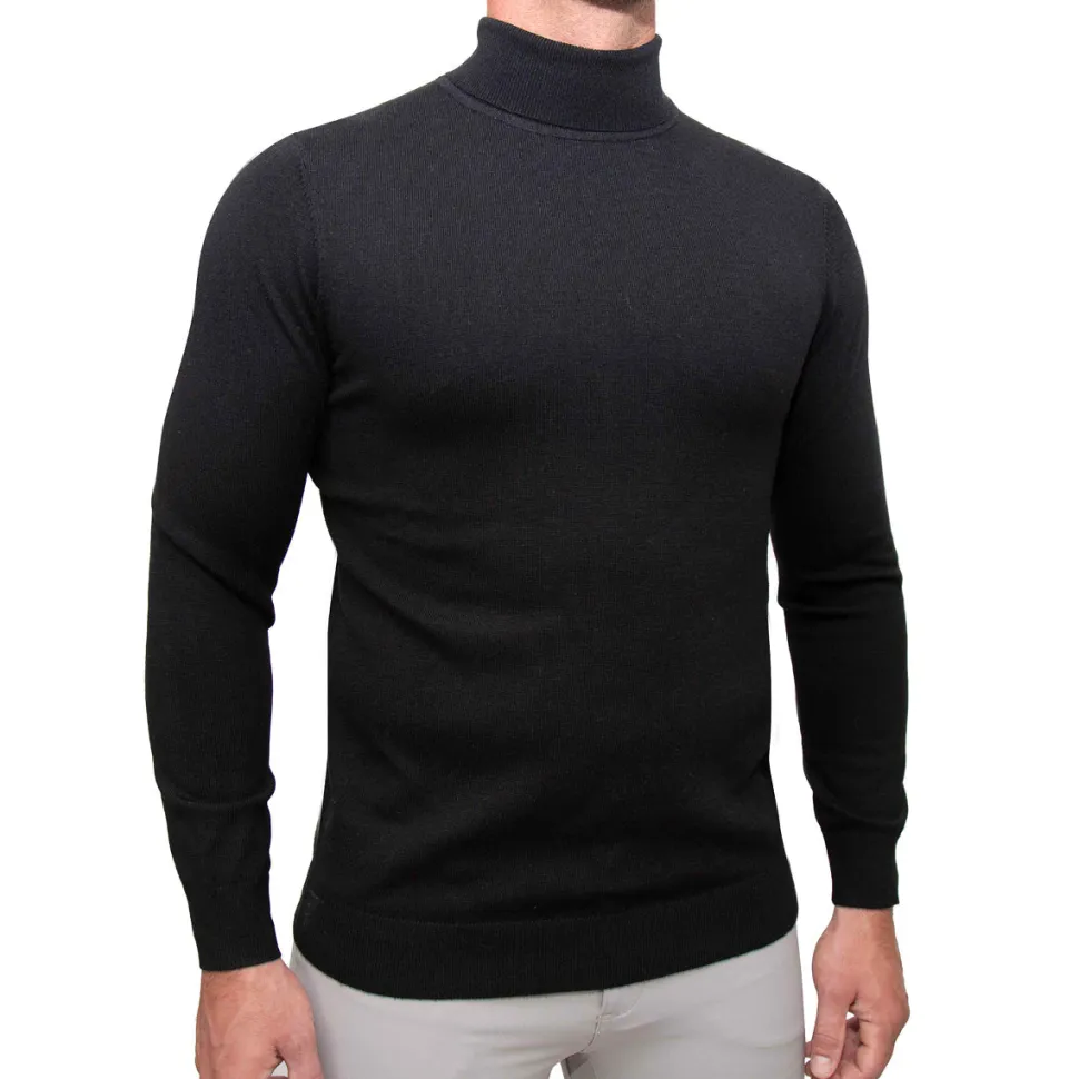 State and Liberty Mid-Weight Wool Turtleneck -