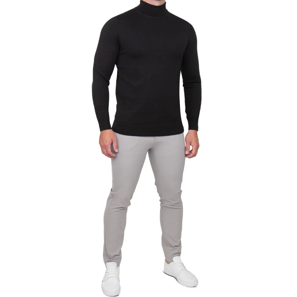 State and Liberty Mid-Weight Wool Turtleneck -