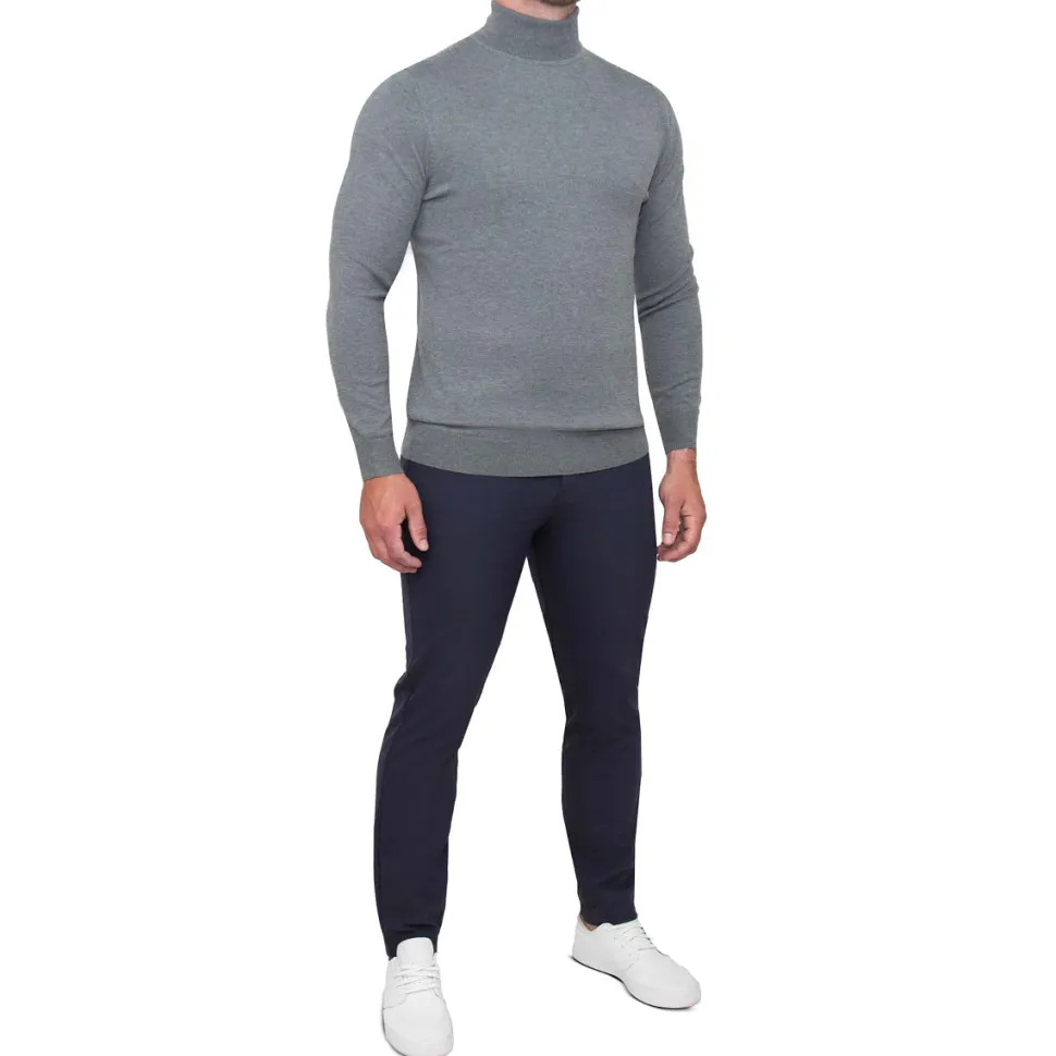 State and Liberty Mid-Weight Wool Turtleneck -