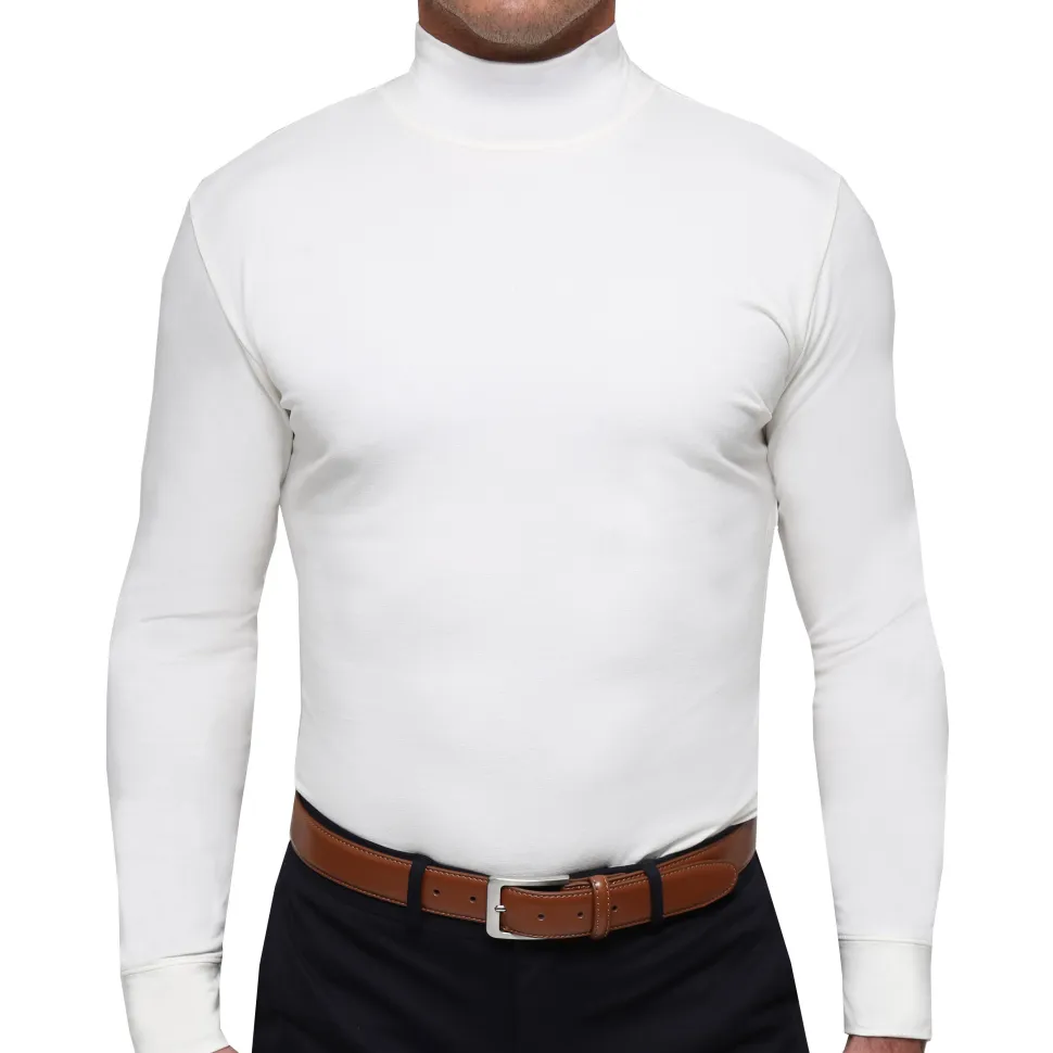 State and Liberty Mock Turtleneck - Cream