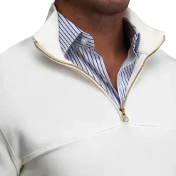 State and Liberty Quarter Zip - Solid Cream