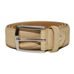 State and Liberty Suede Belt - Tan