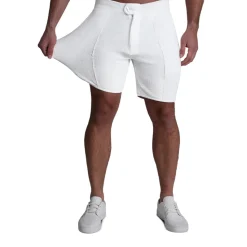 State and Liberty Terry Cloth Bungalow Shorts - White