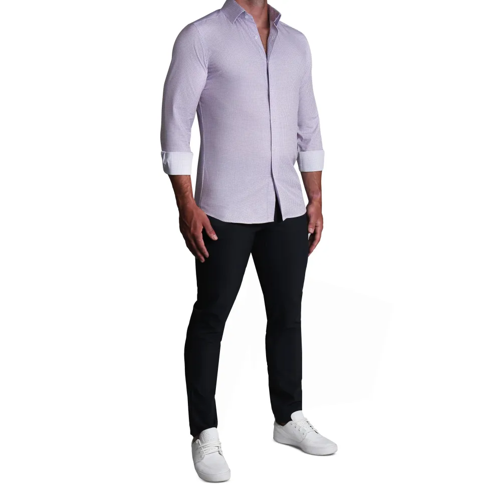 State and Liberty "The Arlo" Lavender Double Check