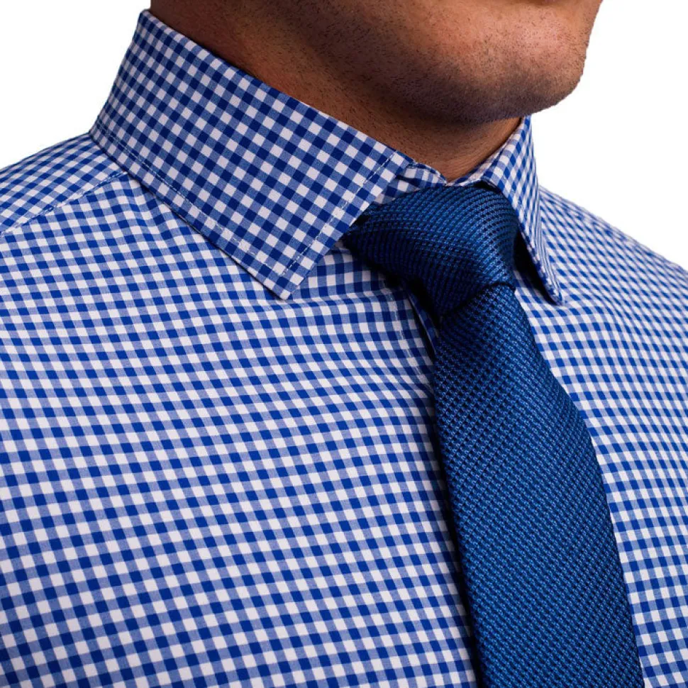 State and Liberty "The Bonino" Blue Gingham
