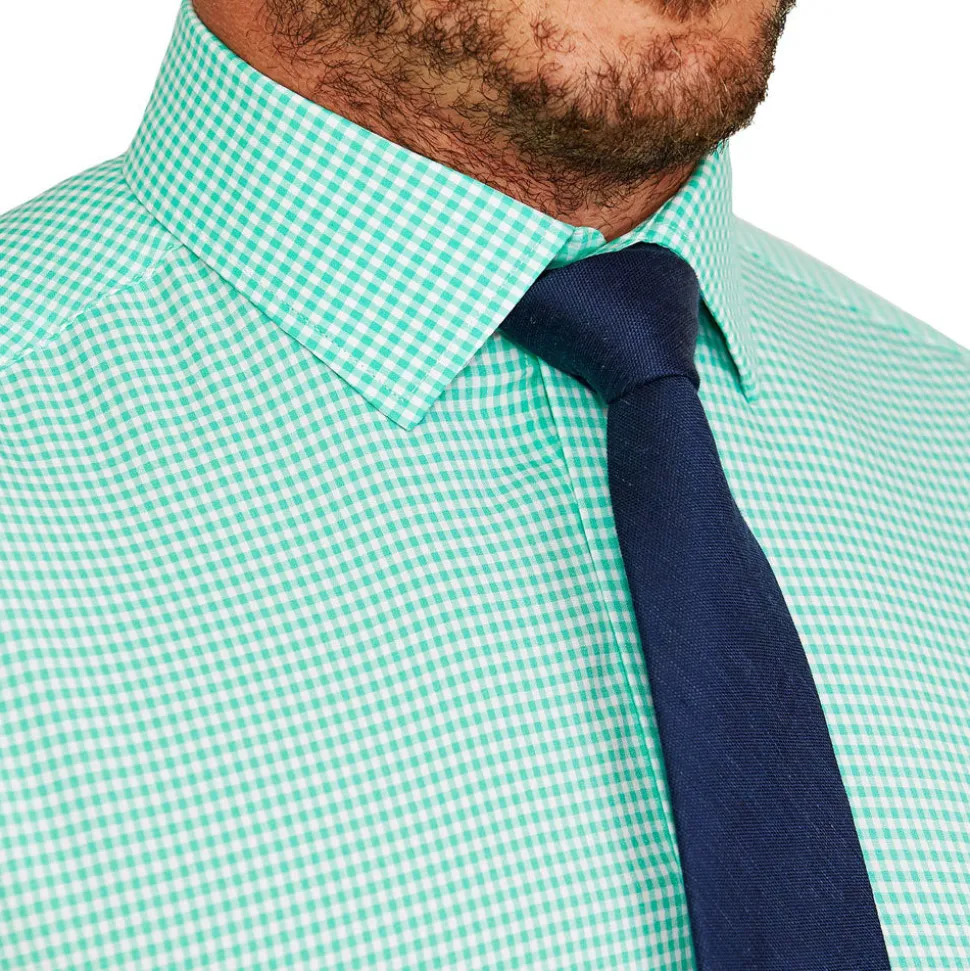 State and Liberty "The Charley" Mint Green Gingham