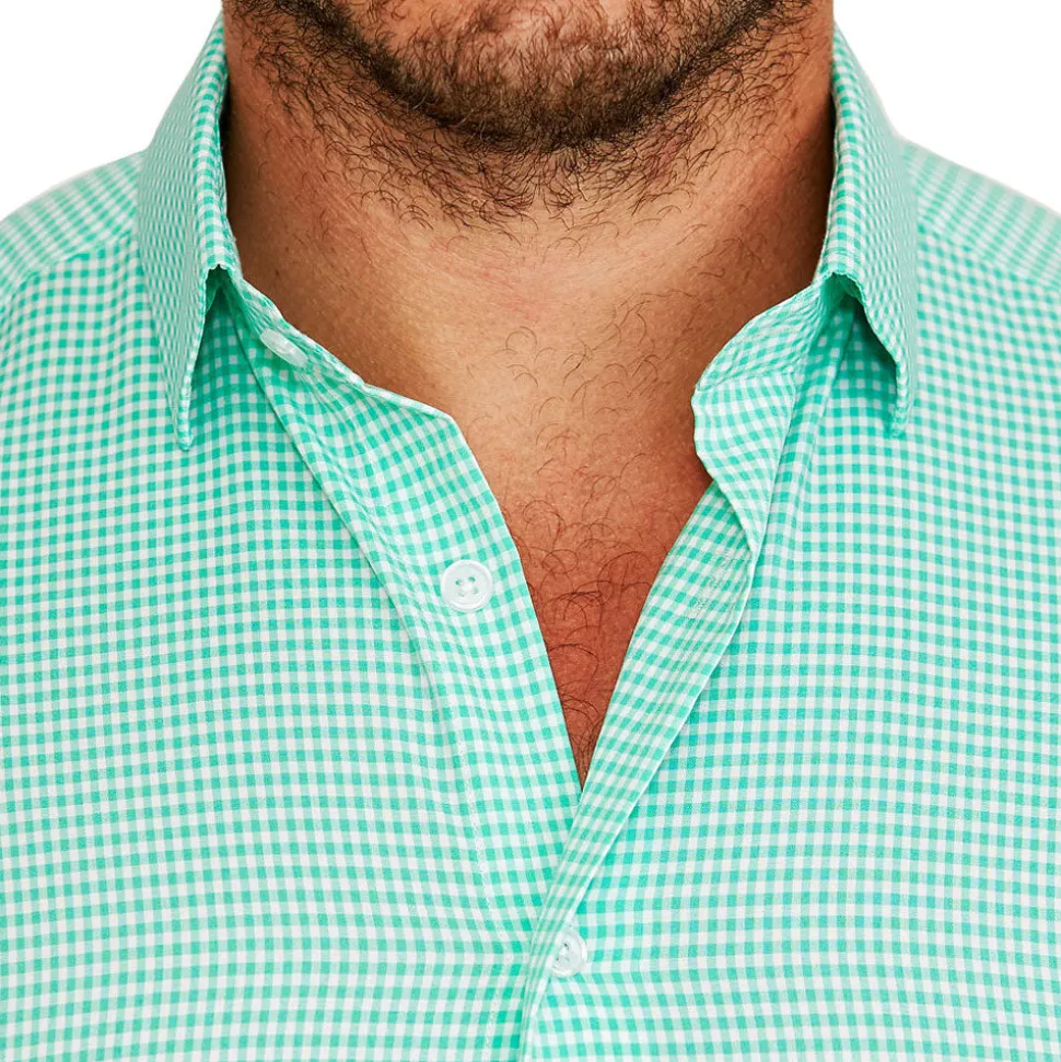 State and Liberty "The Charley" Mint Green Gingham