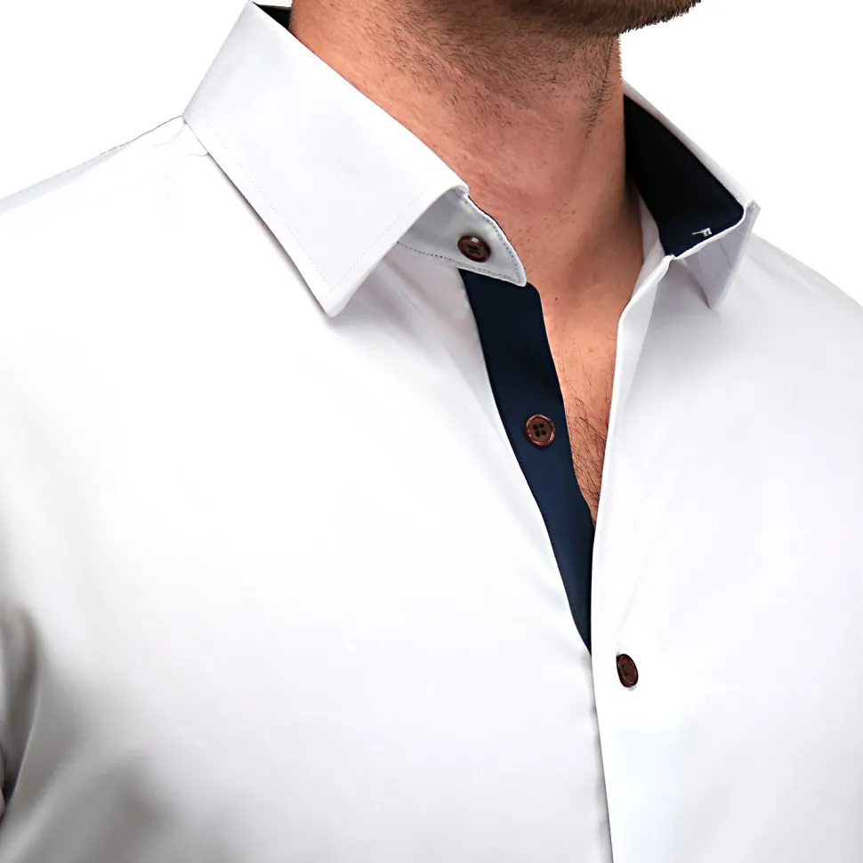 State and Liberty "The Hampton" White with Navy Accents