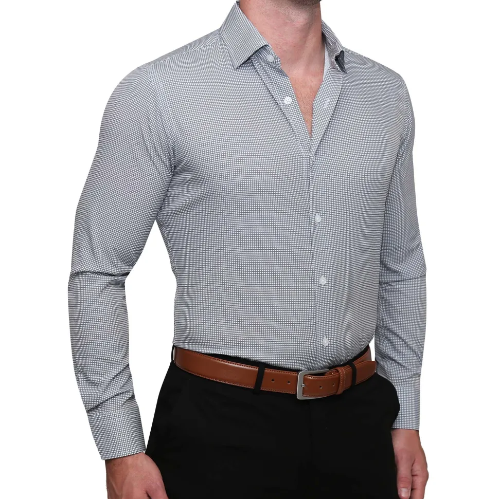 State and Liberty "The Harris" Grey Roped Windowpane