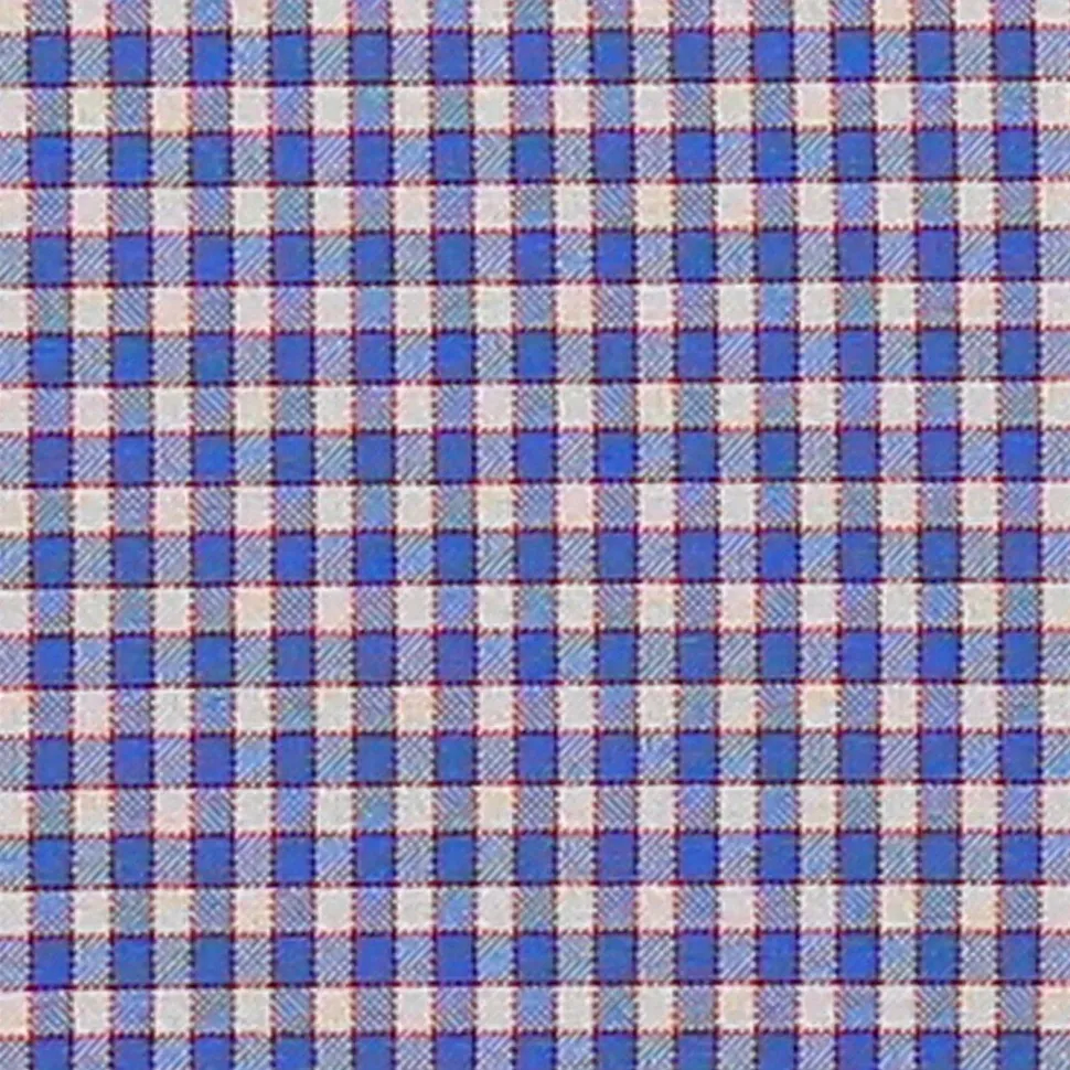 State and Liberty "The Hopkins" Navy and Pink Mini Check