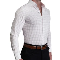 State and Liberty "The Julius" Maroon Windowpane