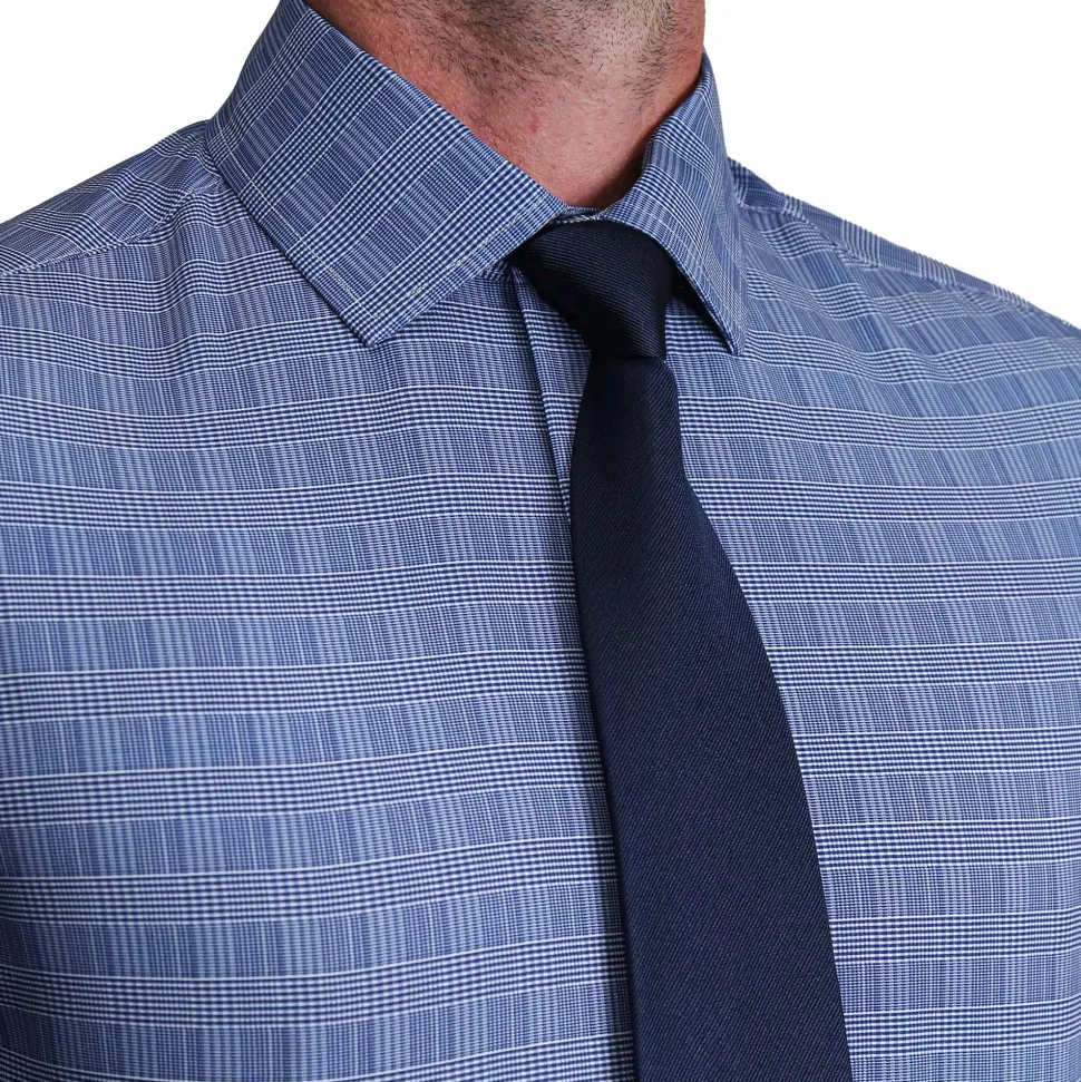 State and Liberty ''The Knox" Navy & White Plaid