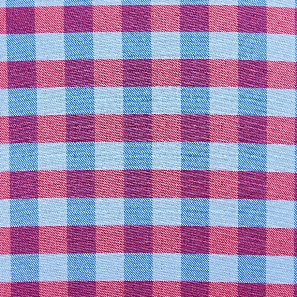 State and Liberty "The Langford" Red and Blue Big Gingham