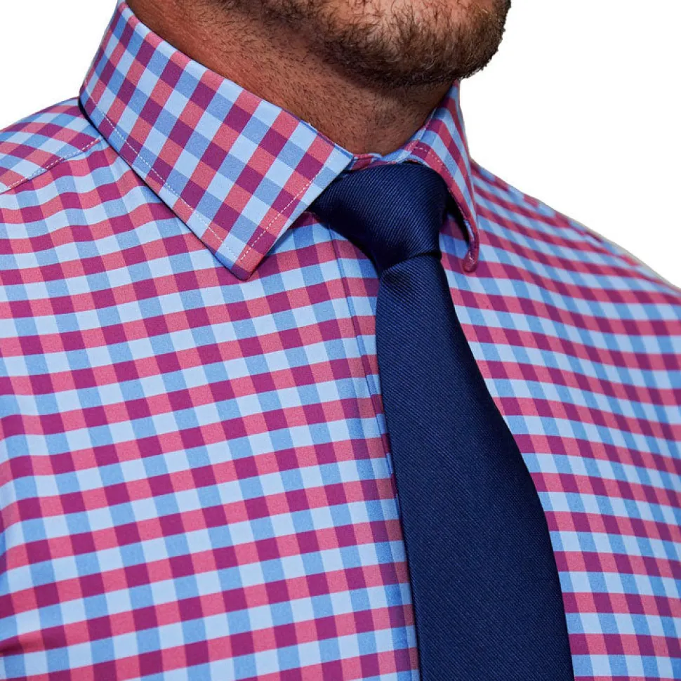 State and Liberty "The Langford" Red and Blue Big Gingham